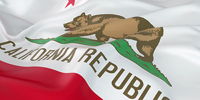 Cropped CA State Flag