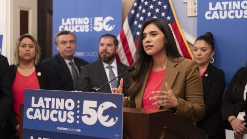 Chair Assemblymember Sabrina Cervantes Latino Caucus Priorities Press Conference