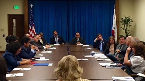 Meeting with Governor Brown (4.27.16)