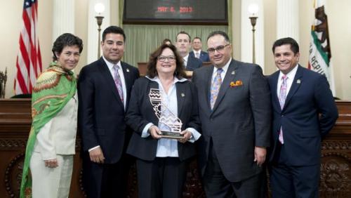 2013 Latino Spirit Award Honoree - Judith F. Baca (Achievement in the Arts)