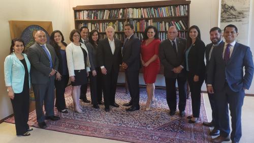 CA Latino Legislative Caucus Members meet with Governor Brown to discuss 2018 Latino Caucus policy and budget priorities