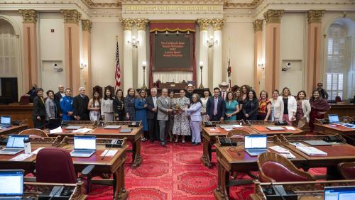 2024 Latino Spirit Award honorees honored in the Senate Chamber