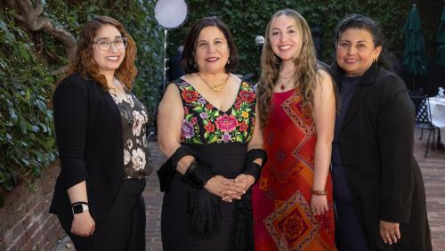 LSA Honoree Angélica Salas & guests
