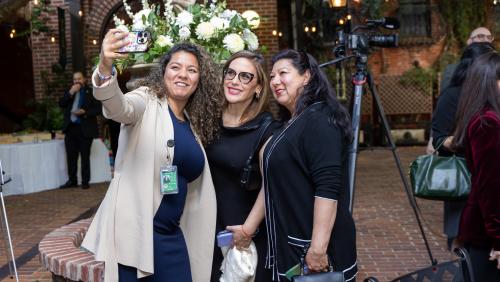 ASM Sade Elhawary & LSA honoree Angélica Vale