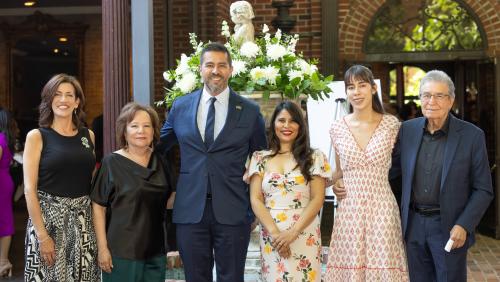 LSA Honoree Dr. Rene Ramirez & Family