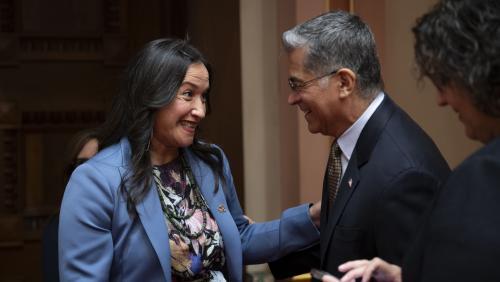 2025 Latino Spirit Award Honorees Hon. Xavier Becerra & Luisa Ortega, Ed.D.