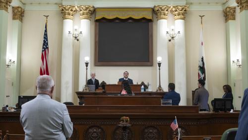 ASM James Ramos leading the prayer