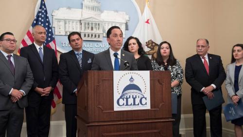 Assemblymember Todd Gloria discusses AB 2372 (CA's Sustainable & Affordable Housing Act) at the 2018 Latino Caucus Policy & Budget Priorities Press Conference (April 4, 2018)