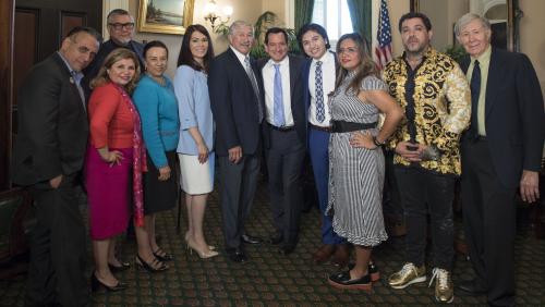 2019 Latino Spirit Award honorees meet & greet with Speaker Anthony Rendon