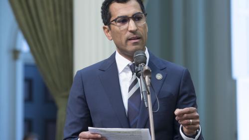 Assemblymember Robert Rivas presents HR 23 relative to Cinco De Mayo as part of the 2019 Latino Spirit Awards celebration