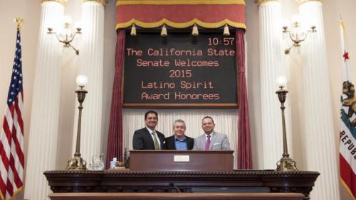 Senator Ben Hueso, Rolando Herrera, & Assembly Member Luis Alejo