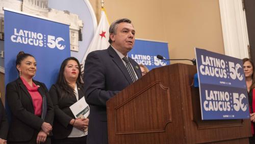 Assemblymember Juan Carrillo Latino Caucus Priorities Press Conference