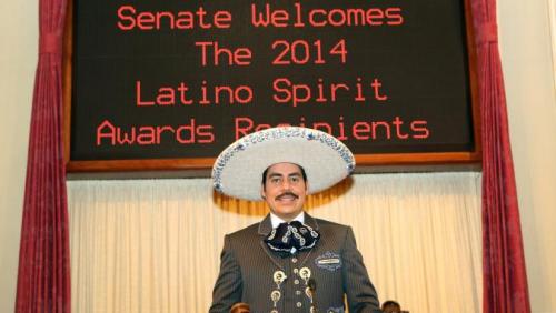 Latino Spirit Award Honoree Ezequiel Peña "El Nuevo Charro de Mexico" 