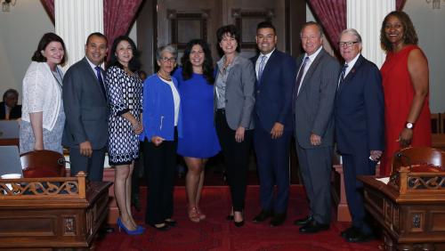 Welcoming the Colorado Speaker of the House, Hon. Crisanta Duran