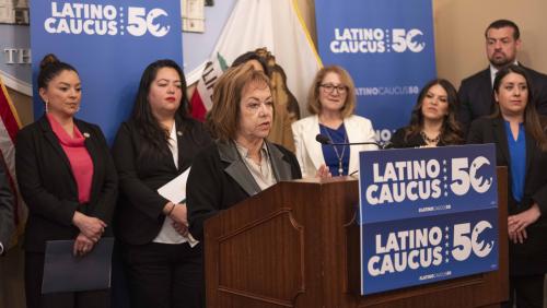 Senator Maria Elena Durazo Latino Caucus Priorities Press Conference