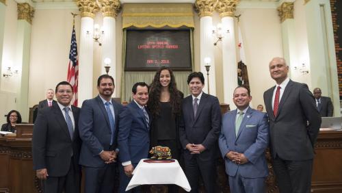2016 Latino Spirit Award honoree Samantha Bricio for Achievement in Athletics