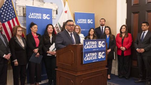 Assemblymember Eduardo Garcia Latino Caucus Priorities Press Conference