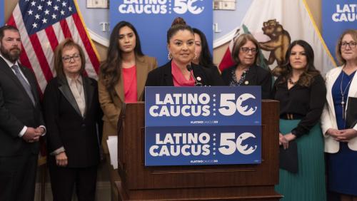Senator Lena Gonzalez Latino Caucus Priorities Press Conference