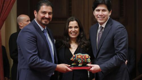 Kamala Lopez introduced on the Senate Floor