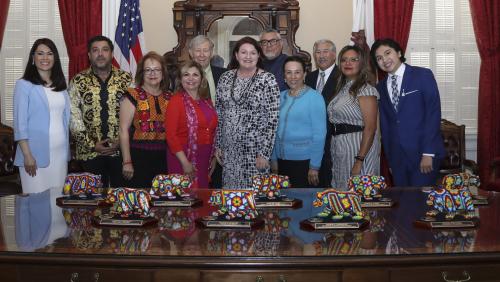 2019 Latino Spirit Award honorees meet & greet with Senate President pro Tempore Toni Atkins