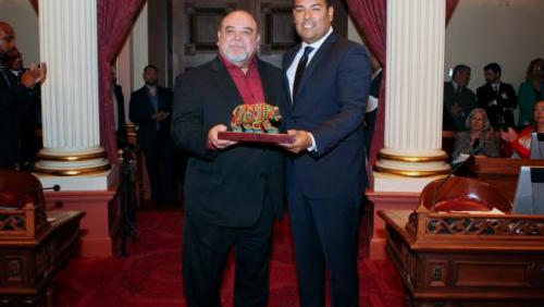 2014 Latino Spirit Award Honoree Hon. Cruz M. Bustamante introduced on the Senate Floor 