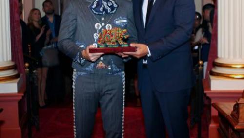 2014 Latino Spirit Award Honoree Ezequiel Peña introduced on the Senate Floor 