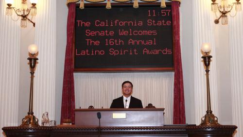 Latino Spirit Award Honoree Jonas Corona