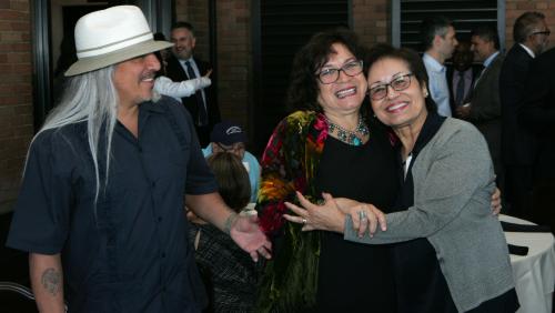 Honoree Josephine Talamantez and guests