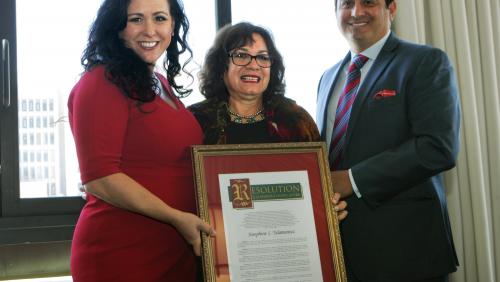 Honoree Josephine Talamantez