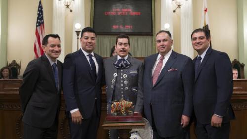 2014 Latino Spirit Award Honoree Ezequiel Peña, Achievement in Arts & Entertainment. Ezequiel Peña is recognized as one of the leaders in both mariachi and banda music.  He began his career at the age of 12, mostly influenced by local traditional music. In the early 90’s Ezequiel was the lead singer of Banda Vallarta Show, but left to pursue his solo career. He achieved international recognition in the mid-'90s after teaming up with Marco Antonio Solís to release “Yo Vendo Unos Ojos Verdes” in 1994 and “Org