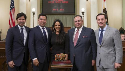 2014 Latino Spirit Award Honoree Sheila E., Achievement in Arts & Entertainment. Emmy and Grammy Nominee Sheila E. picked up the drumsticks and started making music at the age of three while watching her legendary father, percussionist Pete Escovedo rehearse. She became a top session and touring musician before the age of 19, performing and/or recording with George Duke, Herbie Hancock, Con Funk Shun and countless others.  Soon to follow with Marvin Gaye on his final world tour, Diana Ross, Lionel Richie, a