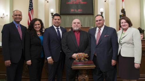 2014 Latino Spirit Award Honoree Cruz M. Bustamante, Achievement in Public Service. The Hon. Cruz M. Bustamante represented Fresno and Tulare counties with 30 years of public service.  He was the highest-ranking elected Latino officeholder in America until 2003 and is the only Latino elected to statewide office in the 20th Century as California’s 45th Lieutenant Governor.  Bustamante was also the first Latino elected Speaker of the State Assembly.  He succeeded in winning 5 California Statewide campaigns an