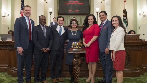 Sylvia Acevedo (Achievement in Health & Science) is a longtime advocate for underserved communities, including girls’ and women’s causes. She is currently the interim CEO of the Girl Scouts of the USA, a rocket scientist, technology executive, and a national advocate for STEM Education.