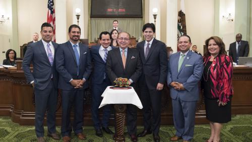 2016 Latino Spirit Award honoree Mickey Ibarra for Achievement in Public Service