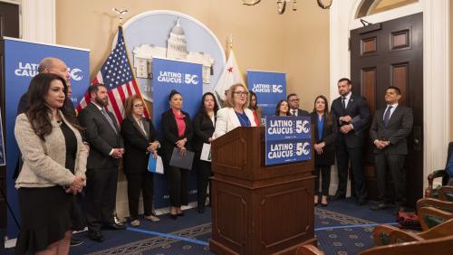 Assembly Majority Leader Latino Caucus Priorities Press Conference