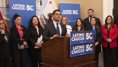 Assemblymember Miguel Santiago Latino Caucus Priorities Press Conference