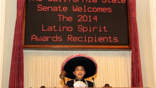 Latino Spirit Award Honoree Sebastien De La Cruz, "El Charro de Oro"