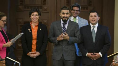 2015 Latino Spirit Awards LSA honoree Sergio Romo