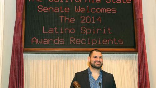 Latino Spirit Award Honoree Cain Velasquez