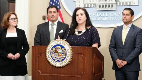 Assembly Member Lorena Gonzalez Fletcher, Vice Chair of the Latino Caucus announces the 2017 Latino Legislative Caucus Priorities